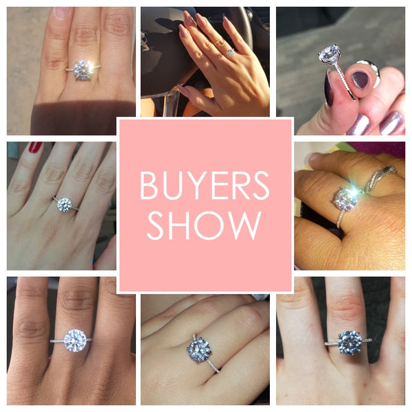 Luxury  Silver Ring women